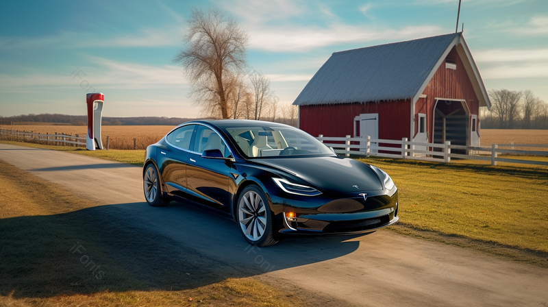 户外新能源环保汽车简约大气,高清,摄影图,摄影图片,图片大全,摄影图免费下载